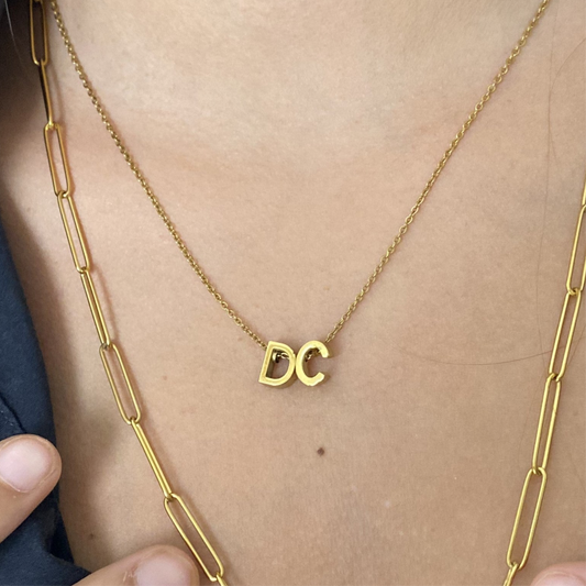 Necklace 2 initials