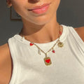 Charm vermelho